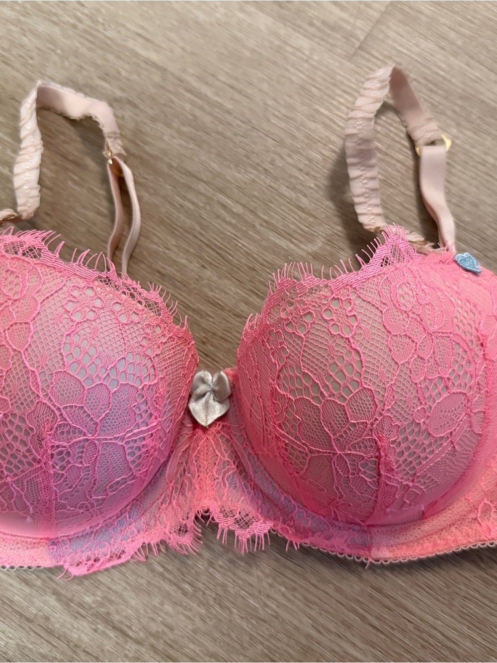 Brand New Stella McCartney Pink Lace Bra 34C